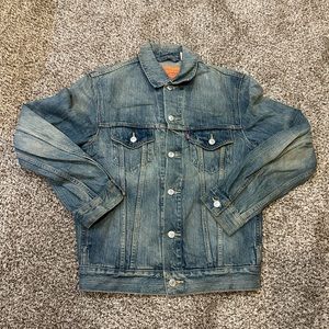 Levi Strauss Women's Size Small Buttoned Blue Denim Jean Jacket